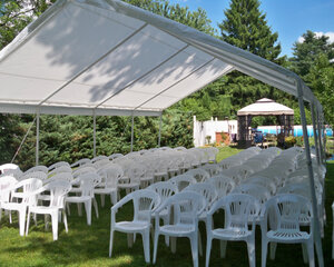 Standard & High Peak Tents for rent in Western Massachusetts