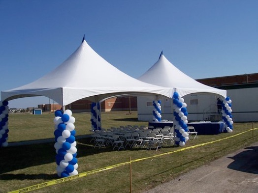 Elite High Peak Tent rental in Western Massachusetts