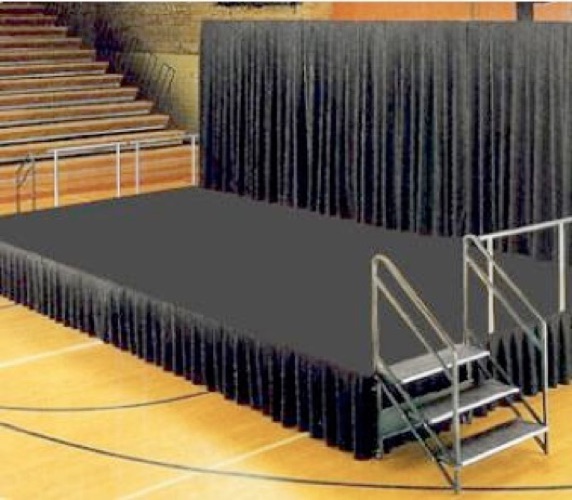 Portable Band Stage rental in Western Massachusetts